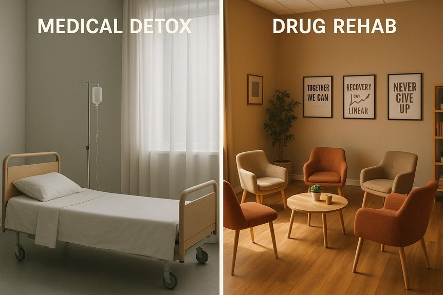 Medical Detox vs Drug Rehab: Understanding the Difference